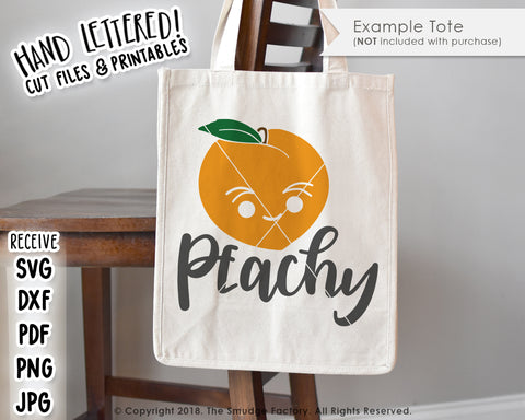 Peachy SVG & Printable