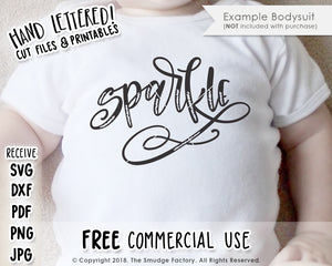 Sparkle SVG & Printable