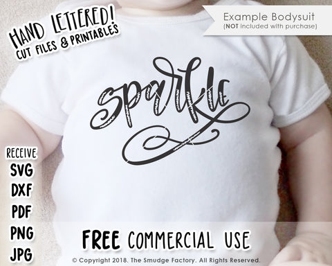 Sparkle SVG & Printable