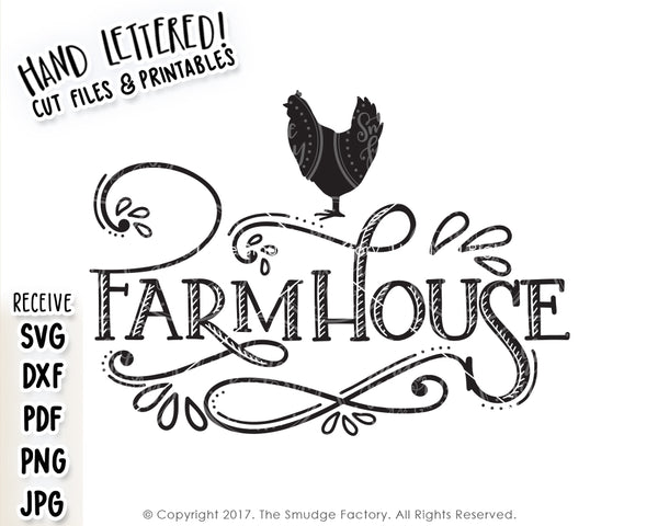 Farmhouse SVG & Printable