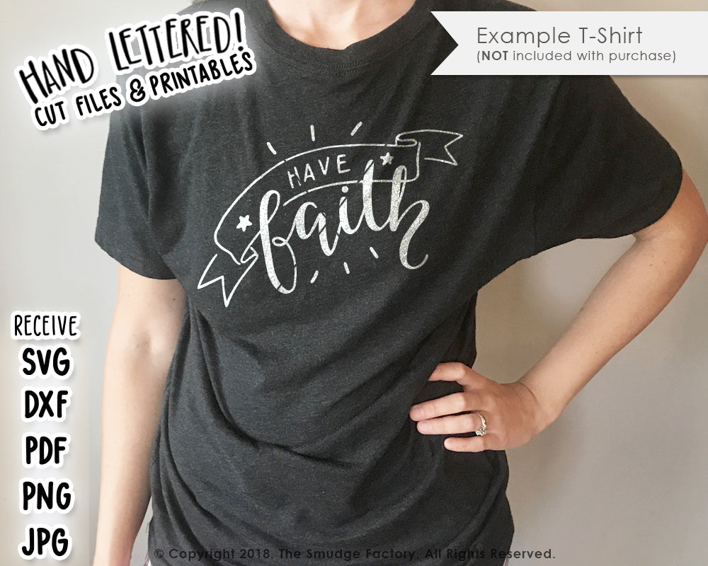 Have Faith SVG & Printable