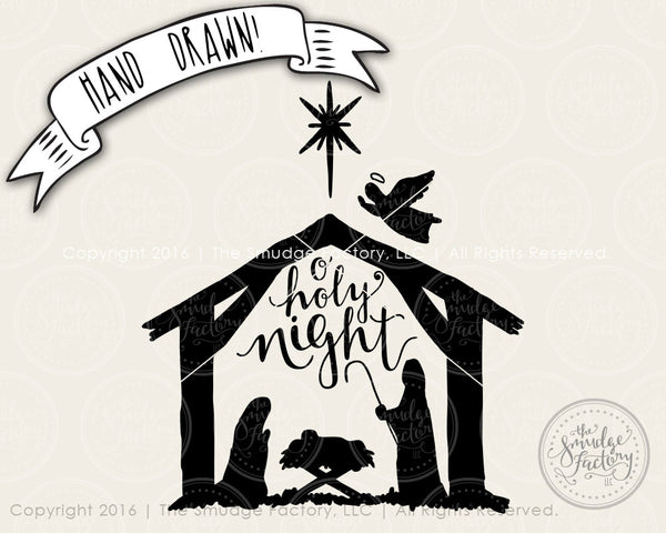 O Holy Night SVG & Printable