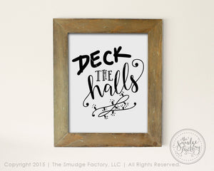Deck the Halls SVG & Printable