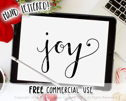 Joy SVG & Printable