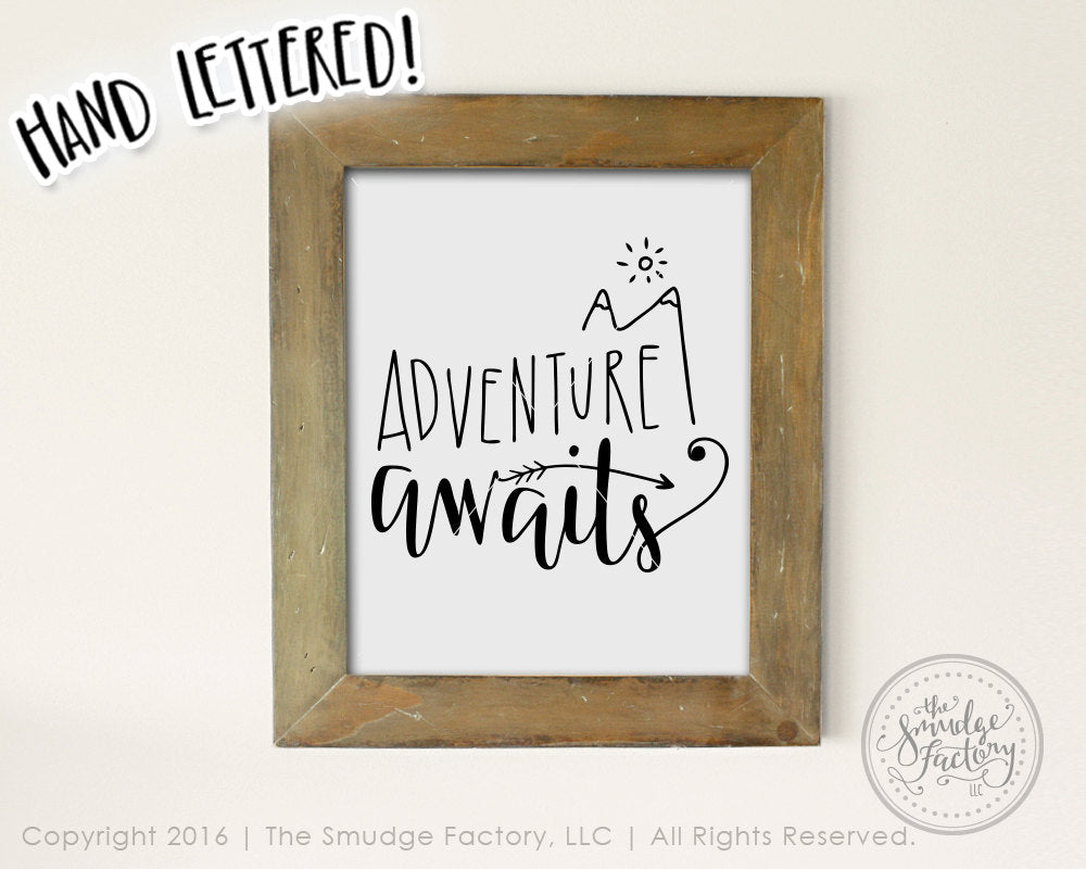 Adventure Awaits SVG & Printable – The Smudge Factory adventure-awaits-svg-printable-the-smudge-factory