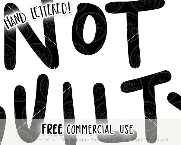 Not Guilty SVG & Printable