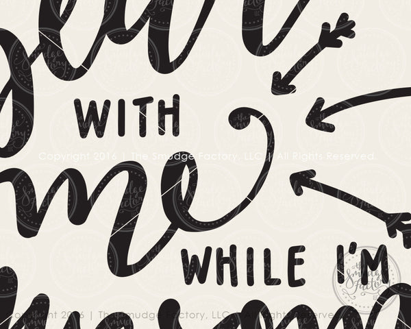 Bear With Me While I'm Awesome SVG & Printable
