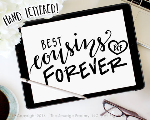 Best Cousins Forever SVG & Printable