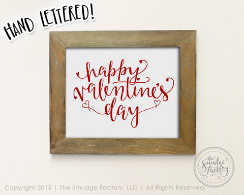 Happy Valentine's Day SVG & Printable