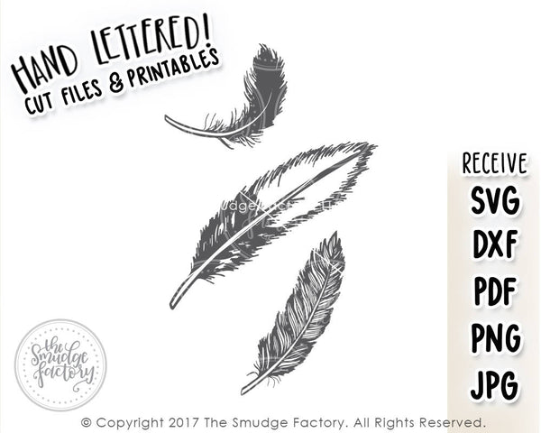 Feather SVG & Printable