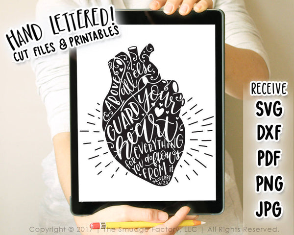 Guard Your Heart SVG & Printable