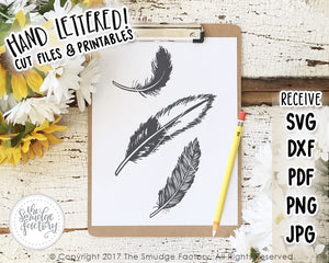 Feather SVG & Printable