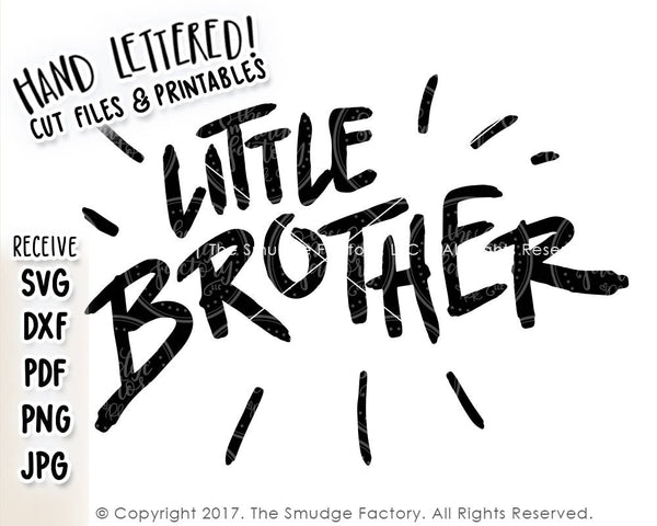 Little Brother SVG & Printable
