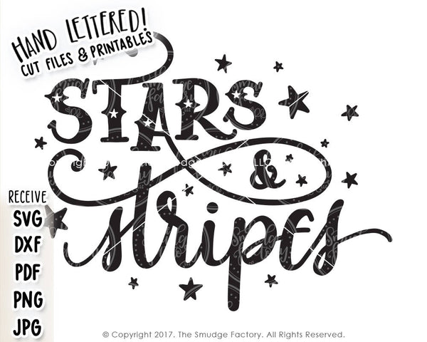 Stars & Stripes SVG & Printable