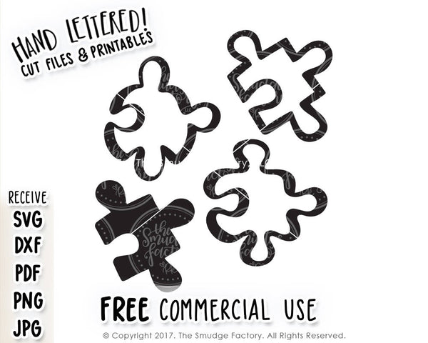 Puzzle SVG & Printable