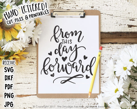 From This Day Forward 1 Peter 1:6 SVG & Printable