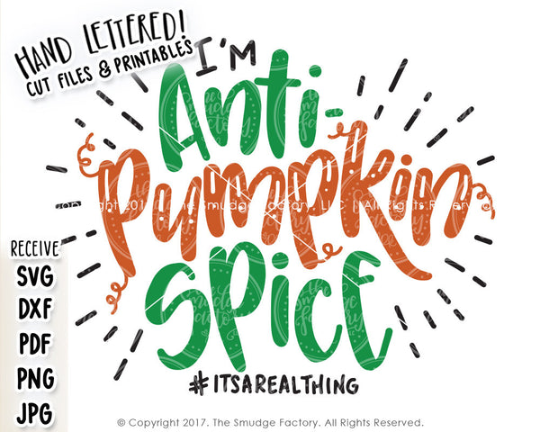 Pumpkin Spice SVG & Printable