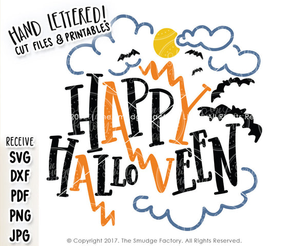 Happy Halloween SVG & Printable