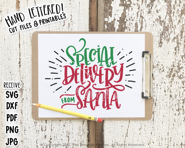 Special Delivery From Santa SVG & Printable