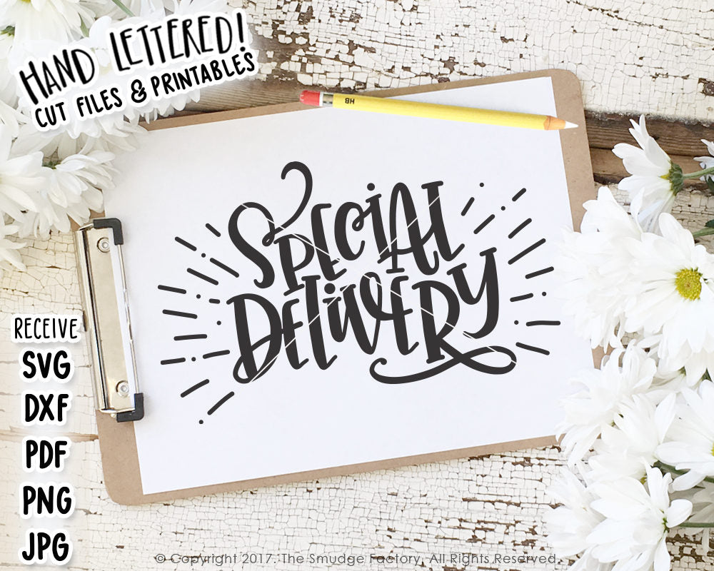 Special Delivery SVG & Printable