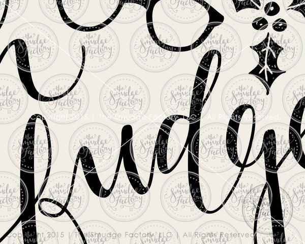 Oh Fudge SVG & Printable