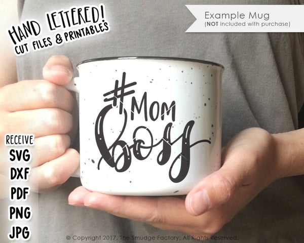 Mom Boss SVG & Printable