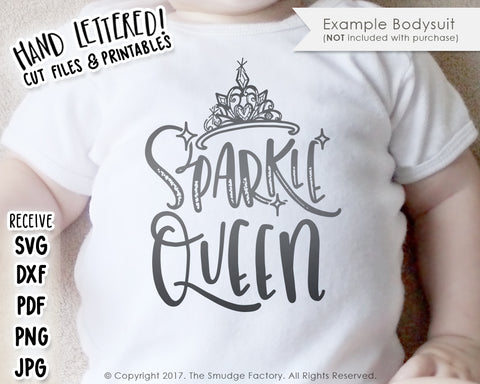 Sparkle Queen SVG & Printable